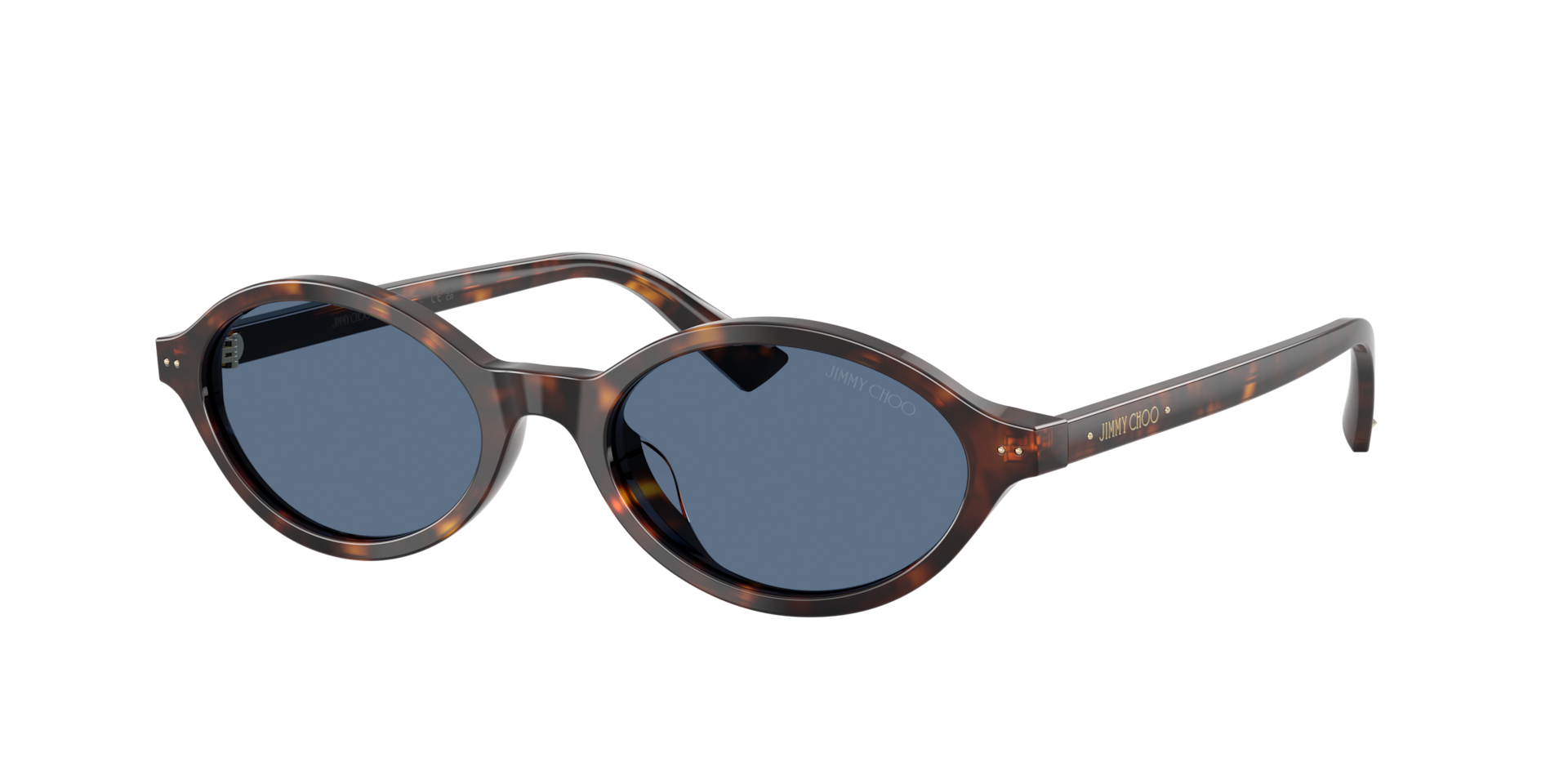 Jimmy Choo Woman Sunglass JC5068U -  Frame color: Havana, Lens color: Blue