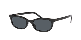 Saint Laurent SL 557 Shade XL (53 - 20) with Black lenses and