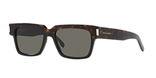Saint Laurent SL M40 S (54 - 18) with Grey lenses and Black frame