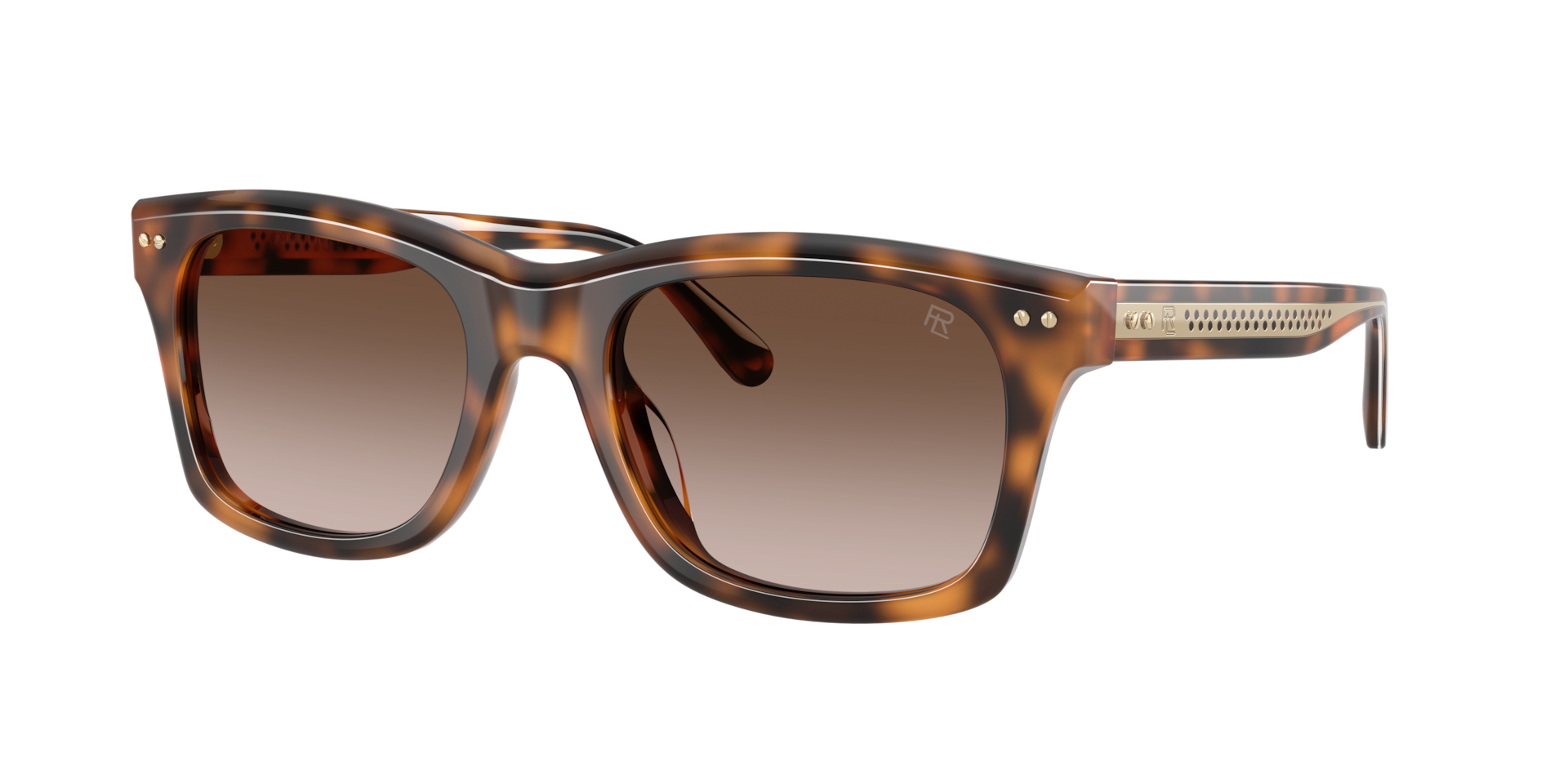 Ralph Lauren Unisex Sunglass RL8237U -  Frame color: Havana, Lens color: Gradient Brown
