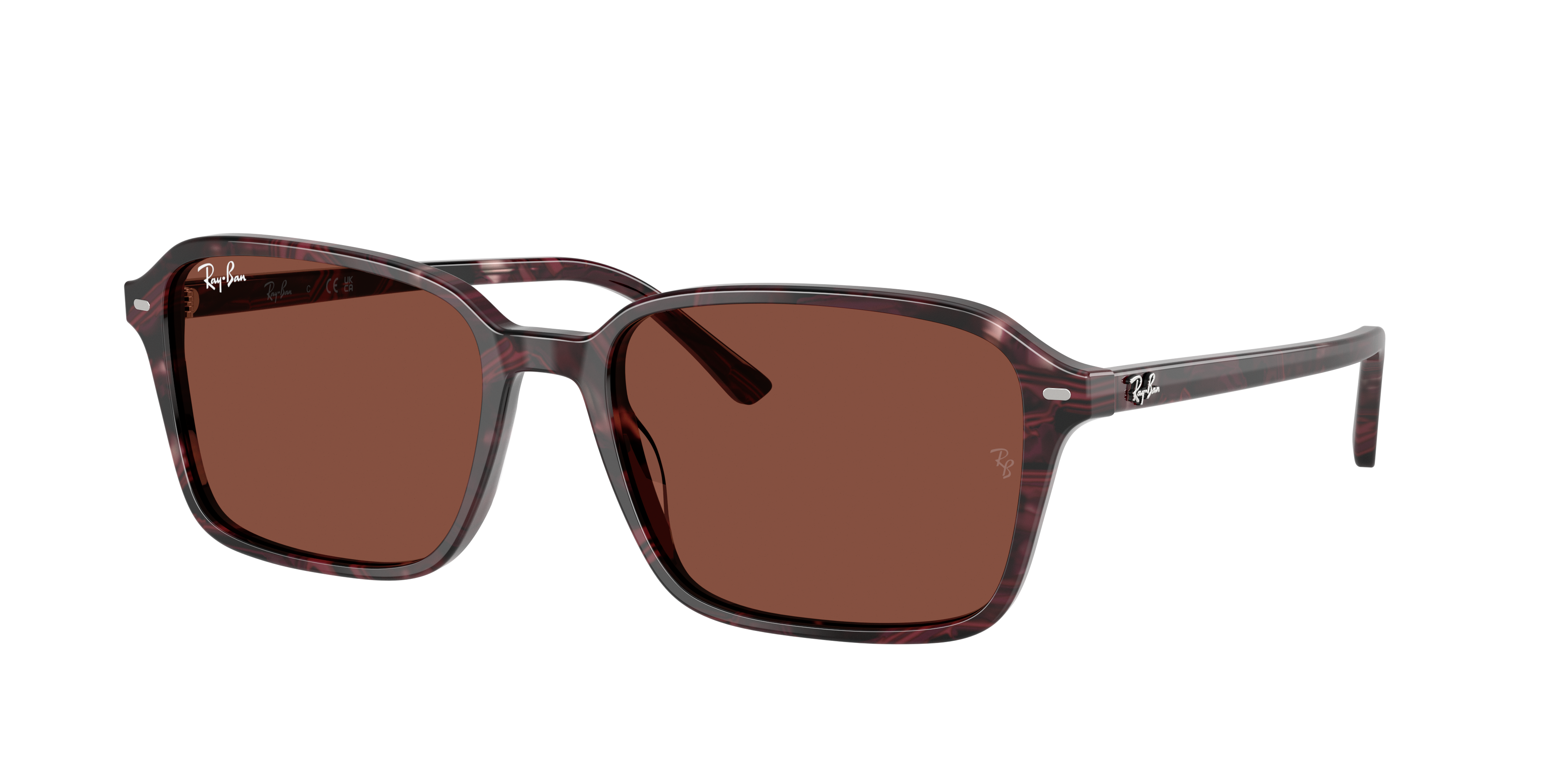 Ray-Ban Raimond XL (58 - 18) with Red lenses and Violet frame
