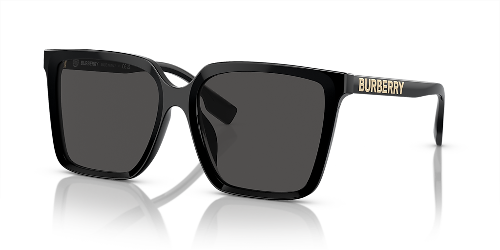 Burberry BE4411D L (57 - 17) with Grey lenses and Black frame