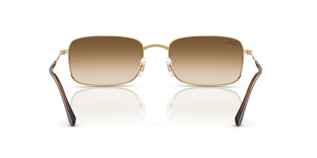 Ray-Ban RB3746 XL (56 - 20) with Brown lenses and Gold frame