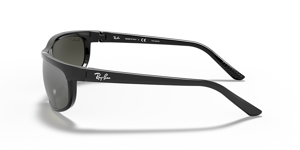 Ray-Ban Predator 2 XXL (62 - 19) with Grey lenses and Black frame