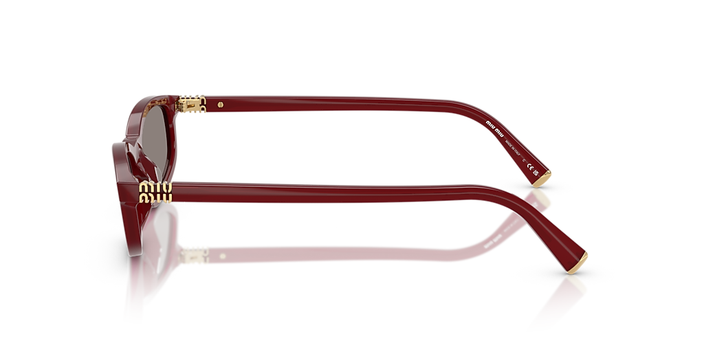 Miu Miu MU A06S S (54 - 17) with Grey lenses and Red frame