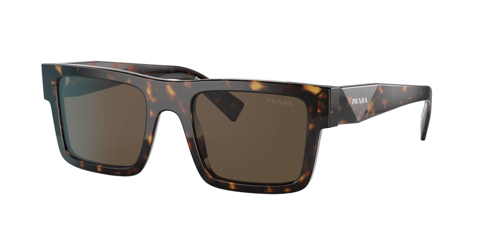 Prada PR 19WS M (52 - 21) with Brown lenses and Tortoise frame