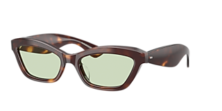 Oliver Peoples Gregory Peck Sun XS (47 - 23) with Blue lenses and