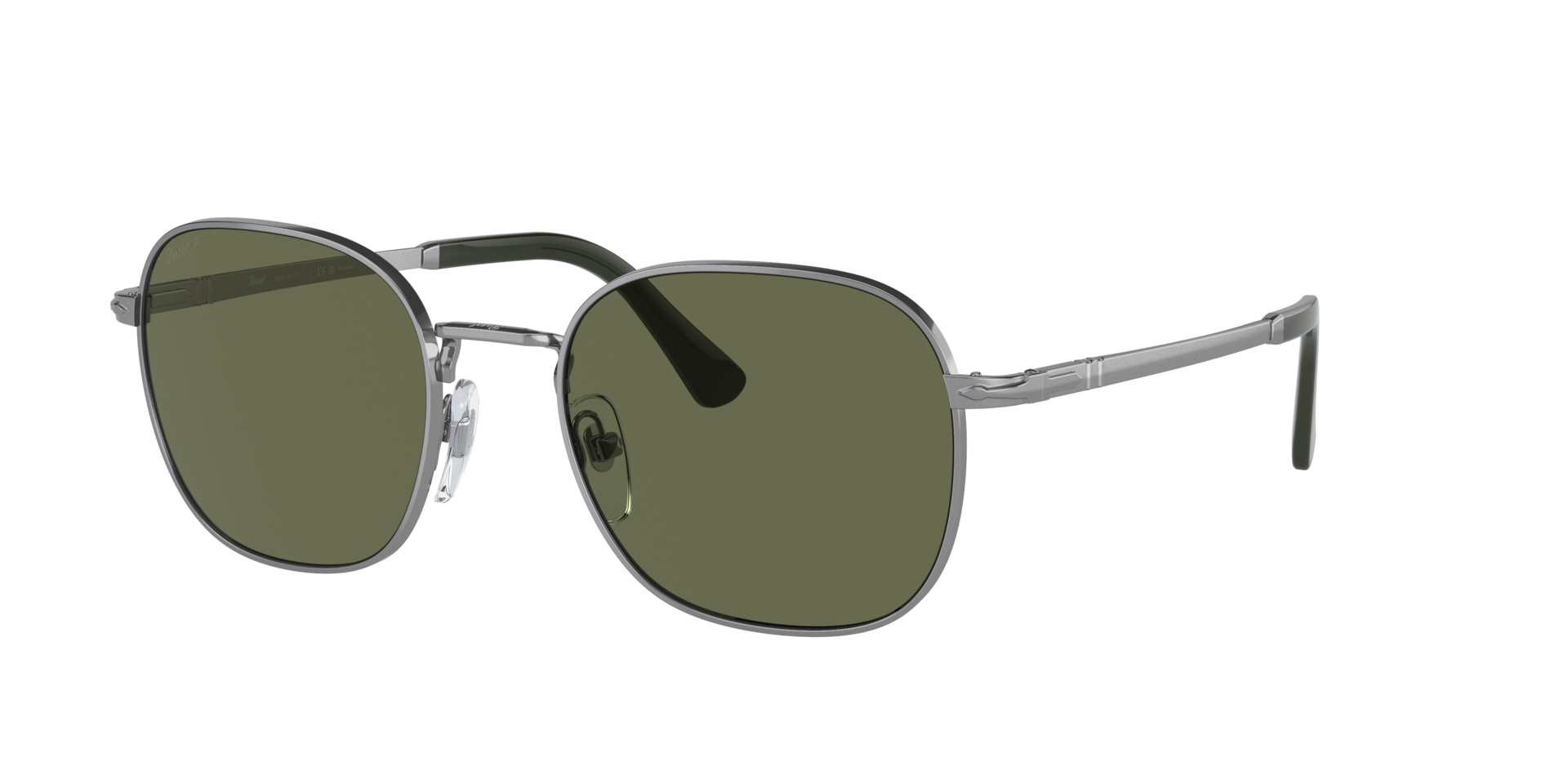 Persol Unisex Sunglass PO1009S - Couleur du Monture Gunmetal Couleur de Lentille Polaris Vert 148 €