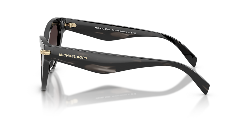 Michael Kors Roanoke M (52 - 19) with Grey lenses and Black frame