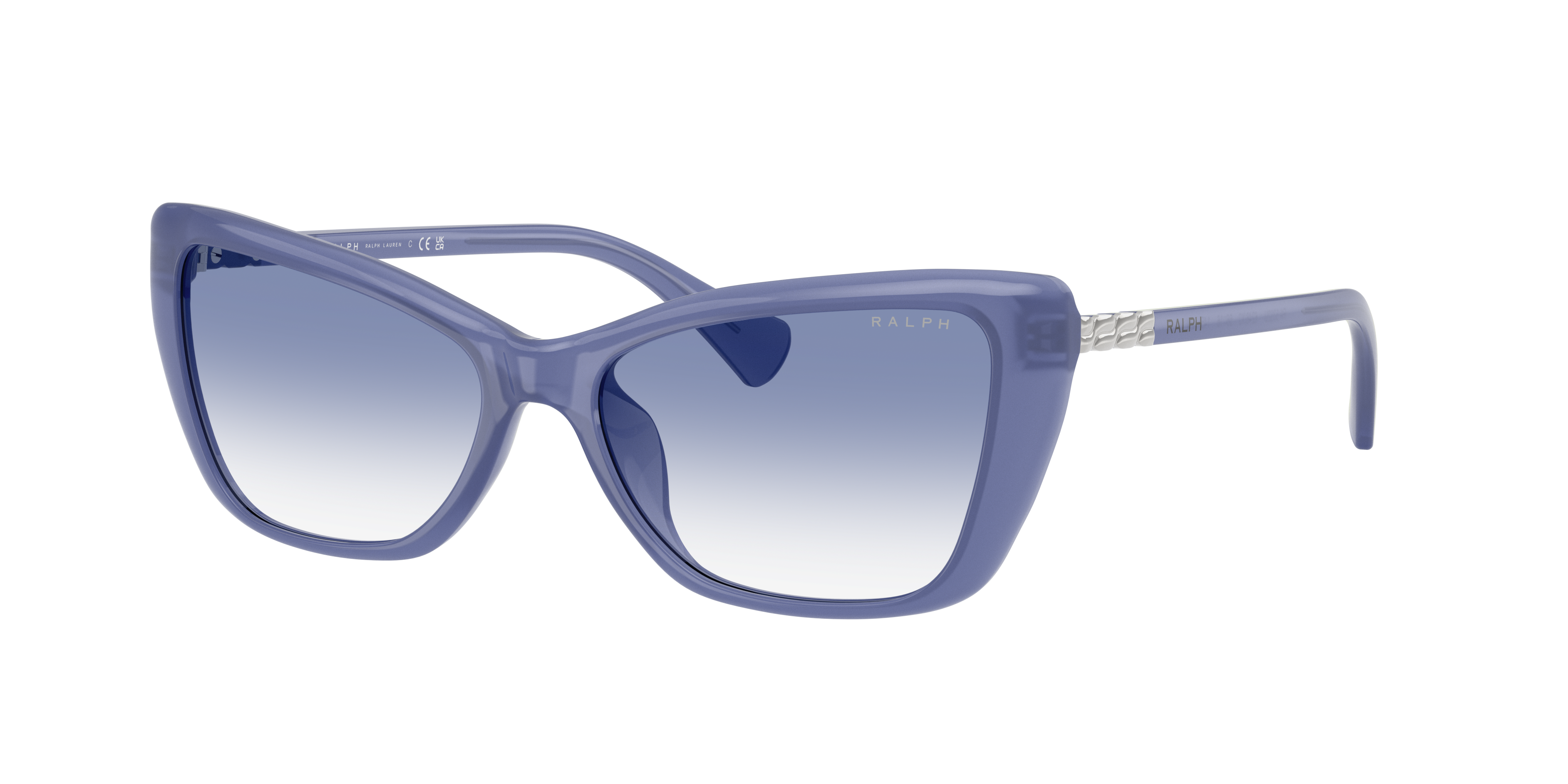 Ralph Woman Sunglass RA5332U -  Frame color: Shiny Milky Violet, Lens color: Blue Gradient