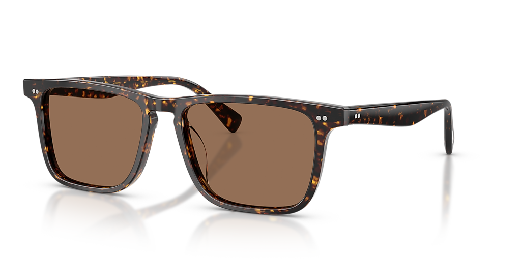 Oliver Peoples Brano L (53 - 17) with Brown lenses and Tortoise
