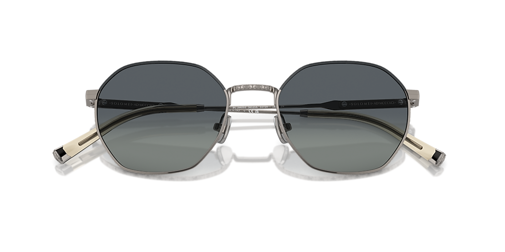 Brunello Cucinelli BC2003ST S (51 - 19) with Black lenses and Grey