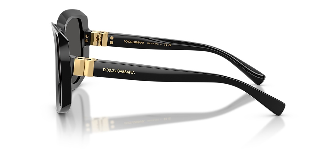Dolce&Gabbana DG4495 M (56 - 18) with Grey lenses and Black  display picture 2