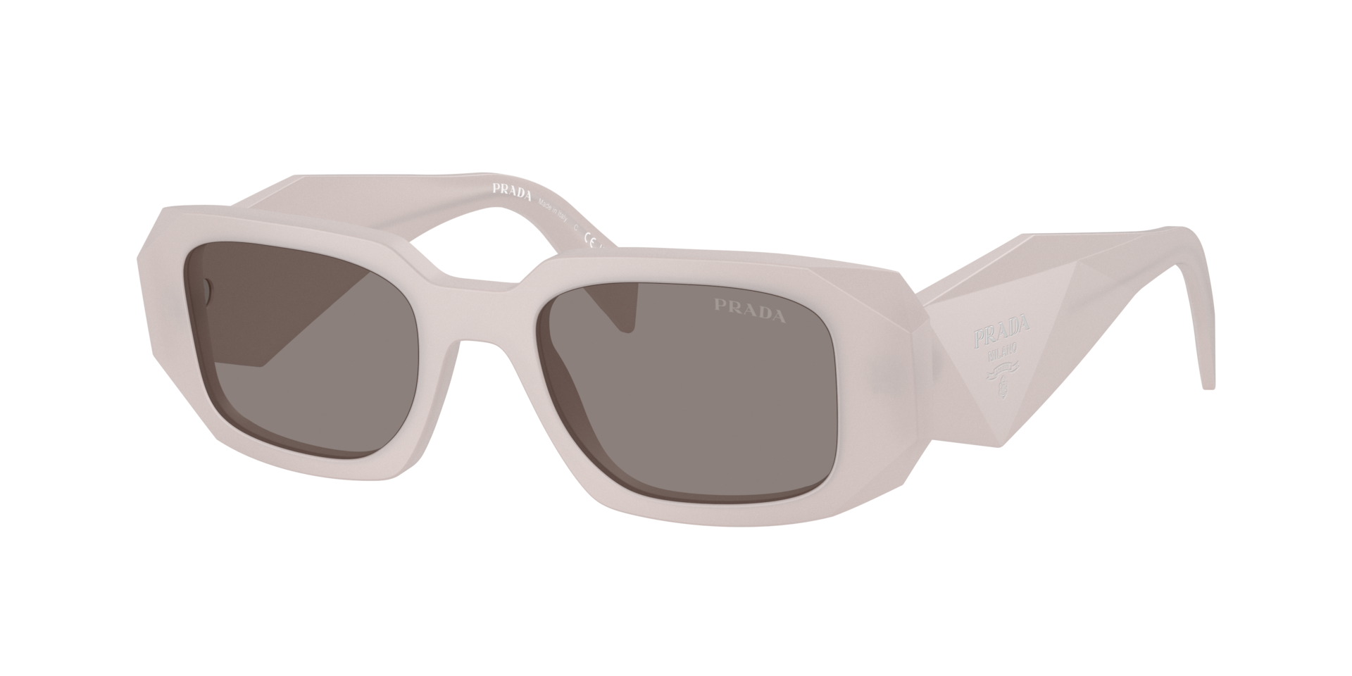 Prada Woman Sunglass PR 17WS -  Frame color: Frosted Tortoise, Lens color: Dark Grey