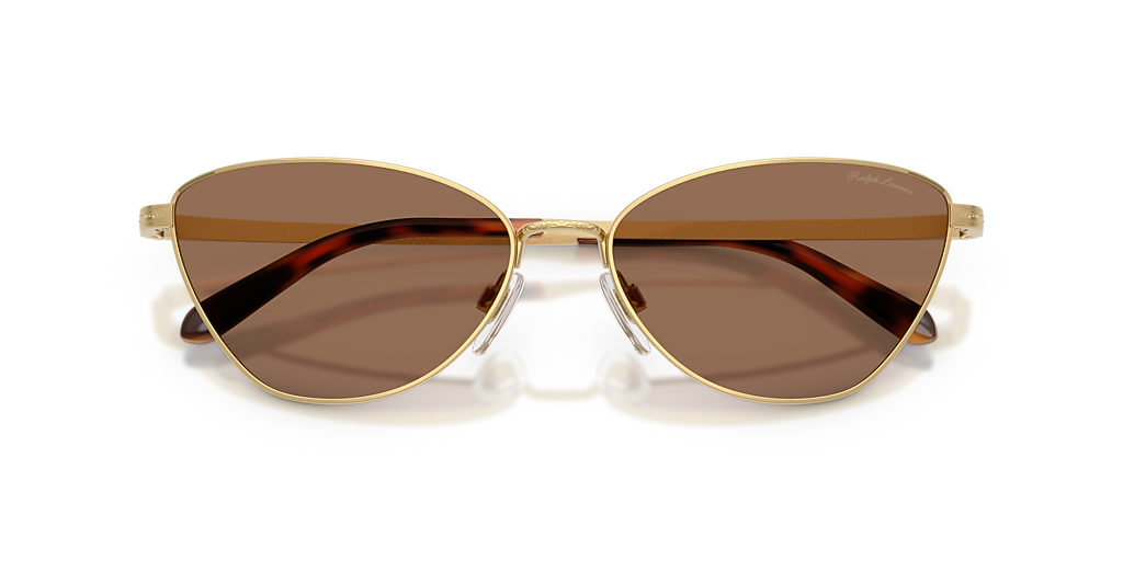 Ralph Lauren RL7093 XXL (60 - 16) with Brown lenses and Gold frame