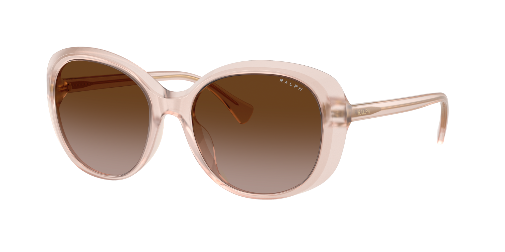 Ralph By Ralph Lauren Women's Pink Round Shiny Opal Gradient Brown Ra5335u - Image 5