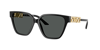 Versace OVE2273 Sunglasses White/Dark Grey Lens 52-17-145 Made In Italy Versace VE2273 314/87 Sunglasses Women main image 3