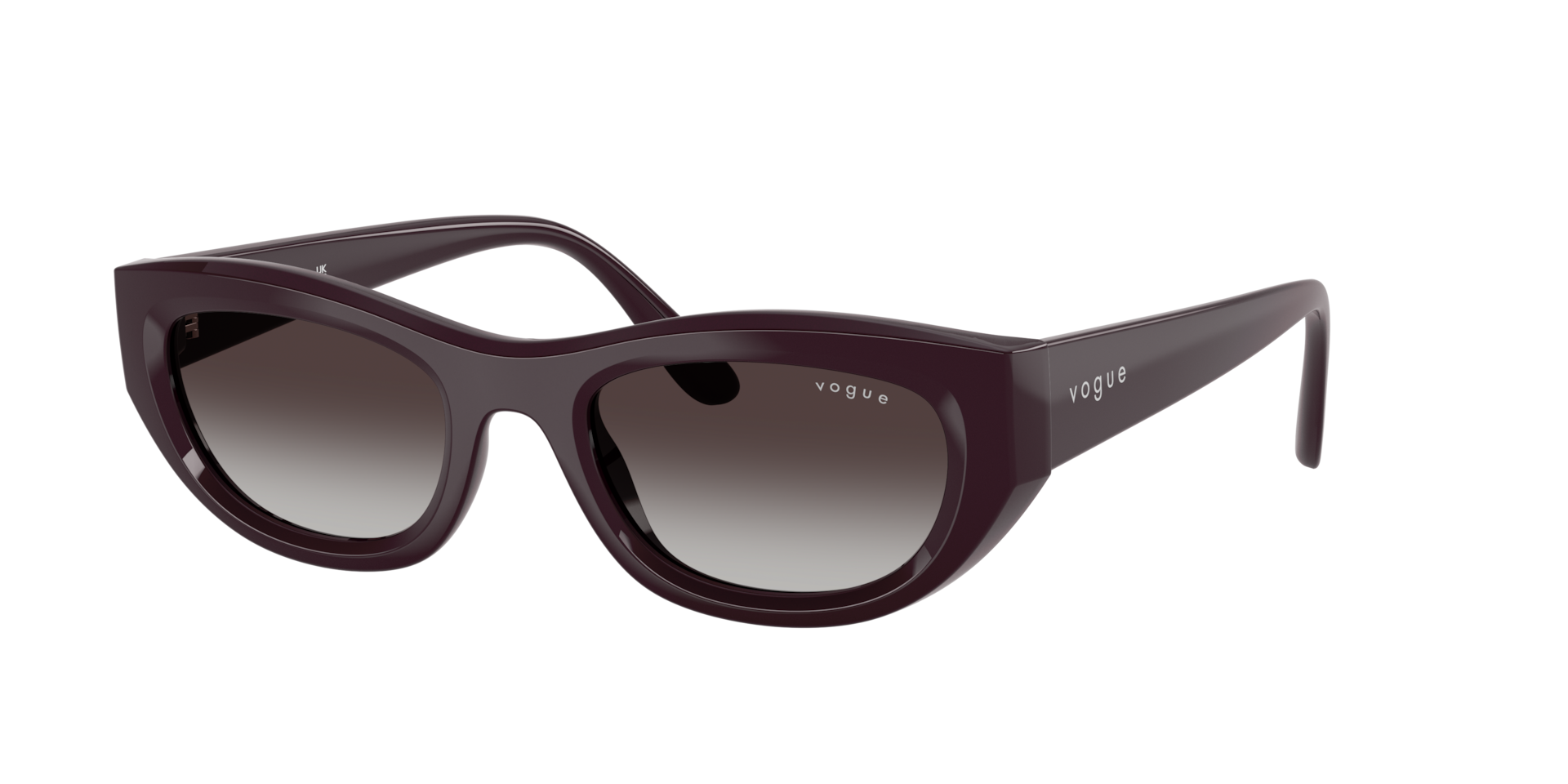 Vogue Eyewear Woman Sunglass VO5616S -  Frame color: Full Bordeaux, Lens color: Grey Gradient