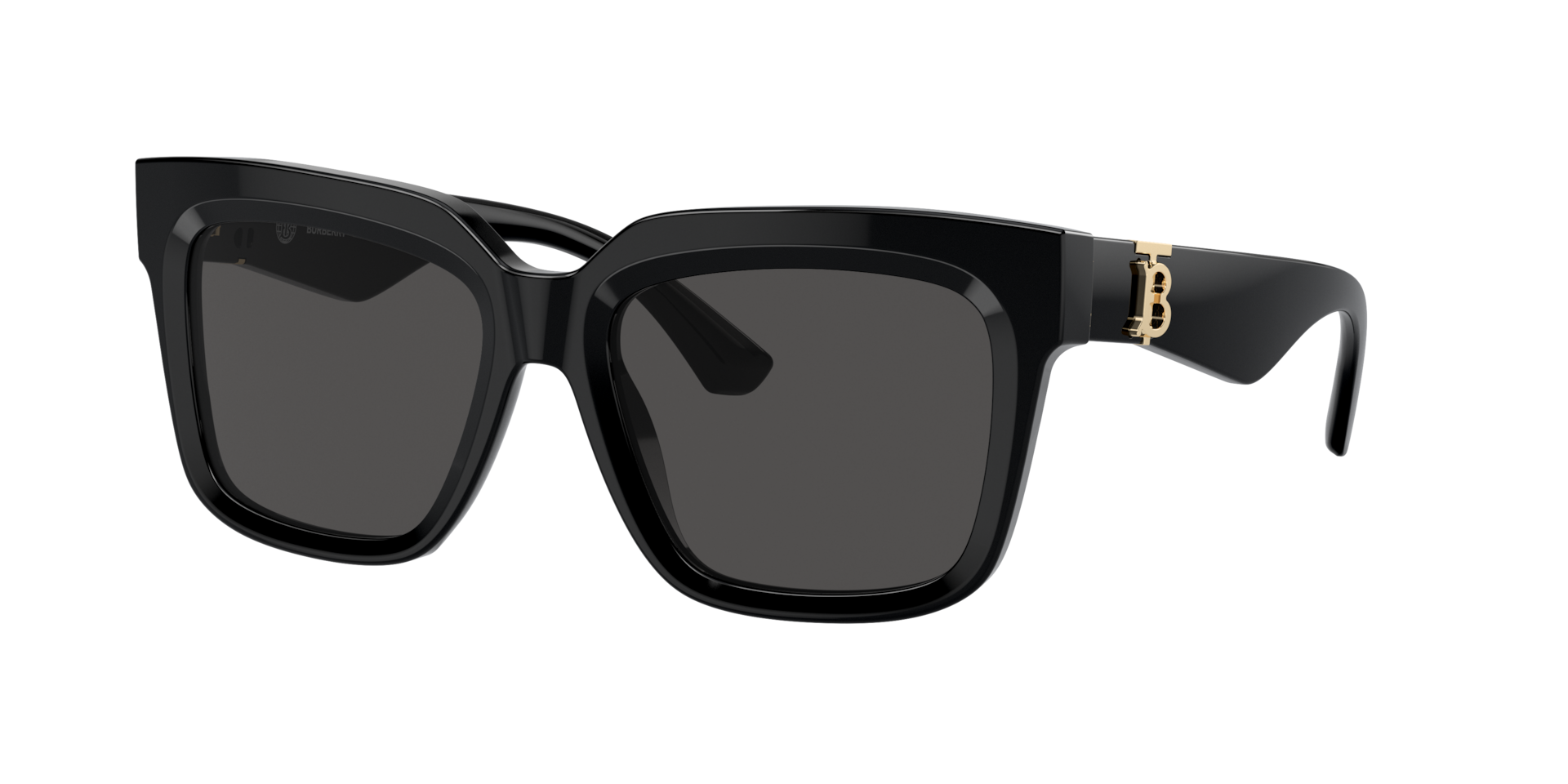 Burberry Woman Sunglass BE4419 -  Frame color: Black, Lens color: Dark Grey
