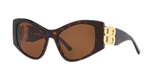Balenciaga BB0458S XXL (73 - 173) with Grey lenses and Black frame
