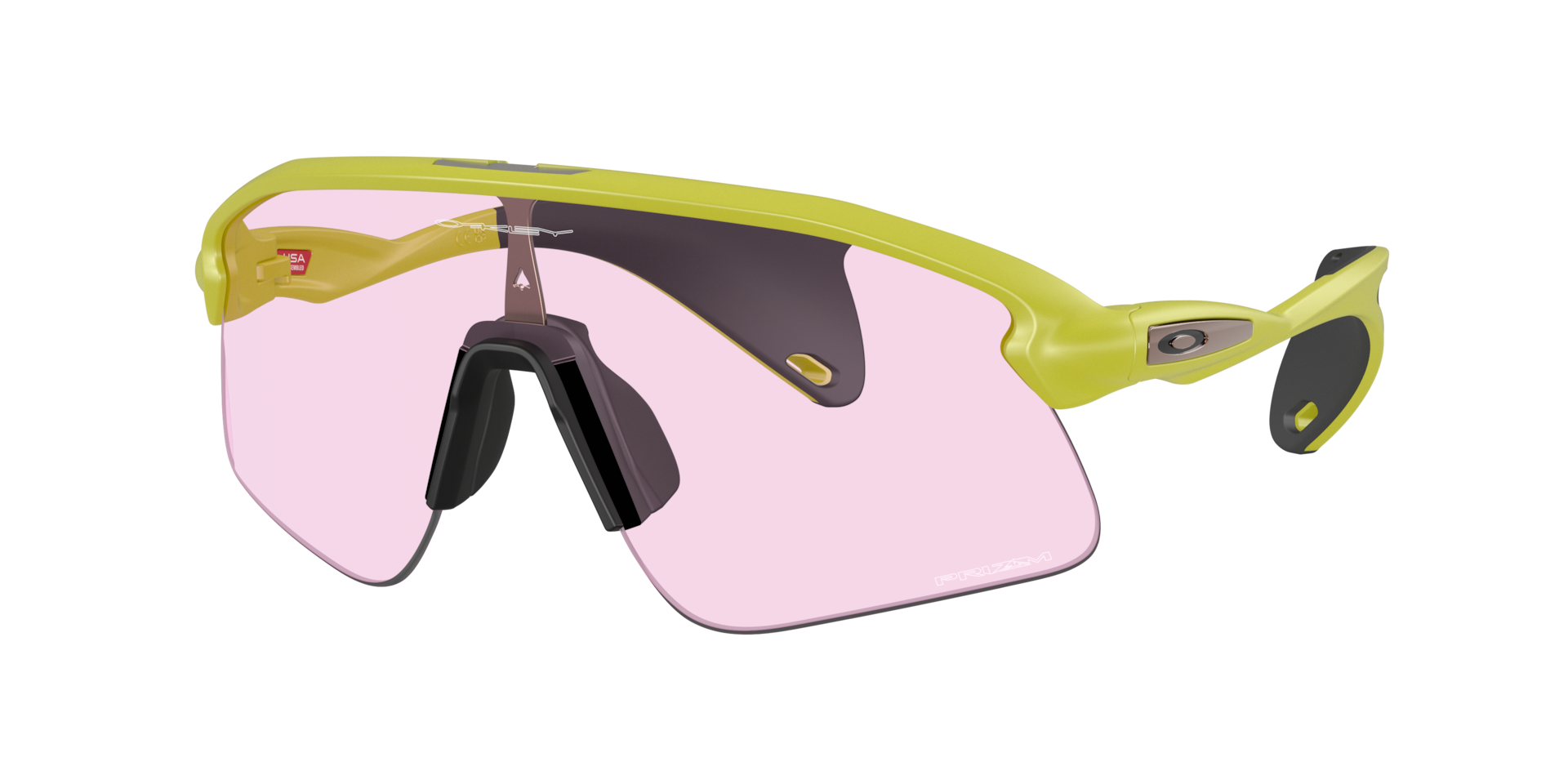 Oakley Unisex Sunglass Stunt Devil Limitless Collection - Couleur du Monture: Cactus, Couleur de Lentille: Prizm Faible luminosité