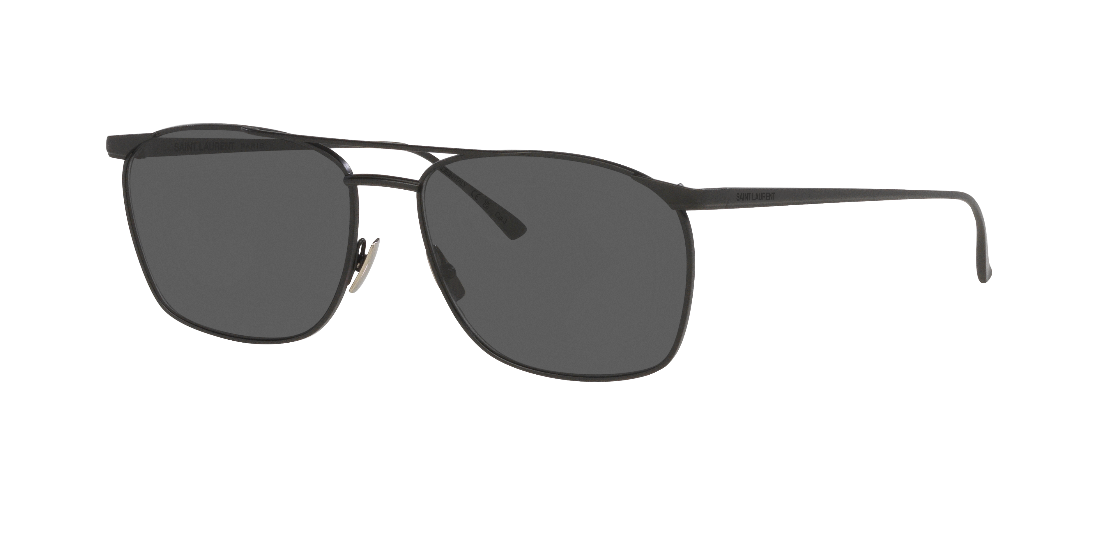 Saint Laurent SL 796 M (57 - 15) with Black lenses and Black frame