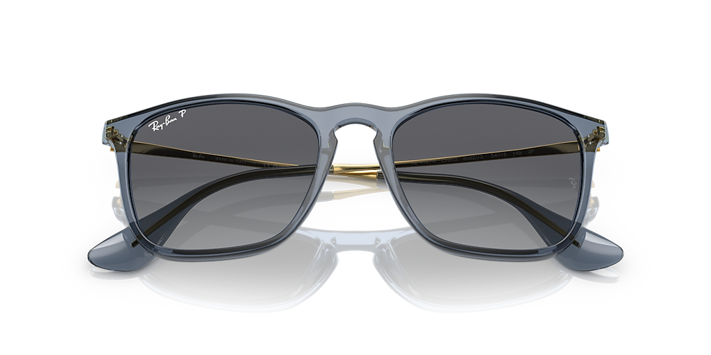 Ray-Ban Chris M (54 - 18) with Grey lenses and Blue frame