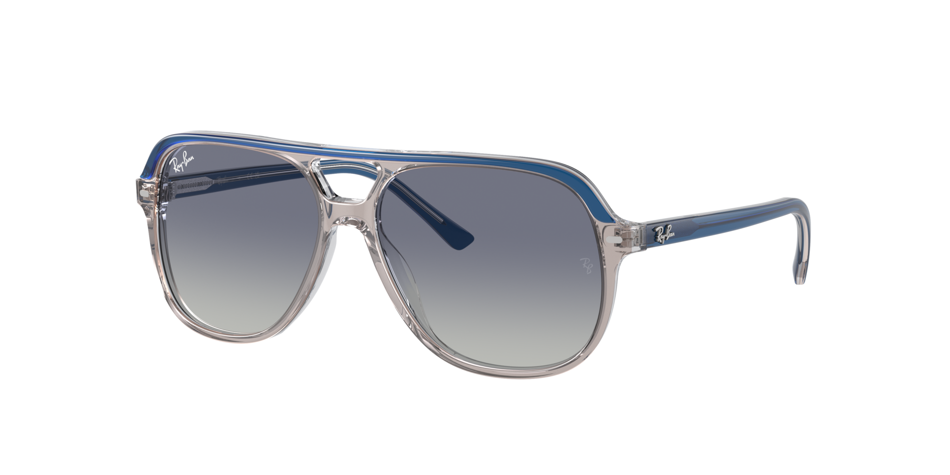 Ray - Ban Grey Kid Rj9096s Junior Bill 71554L Sunglasses Acetate Blue Squared Normal - Image 2