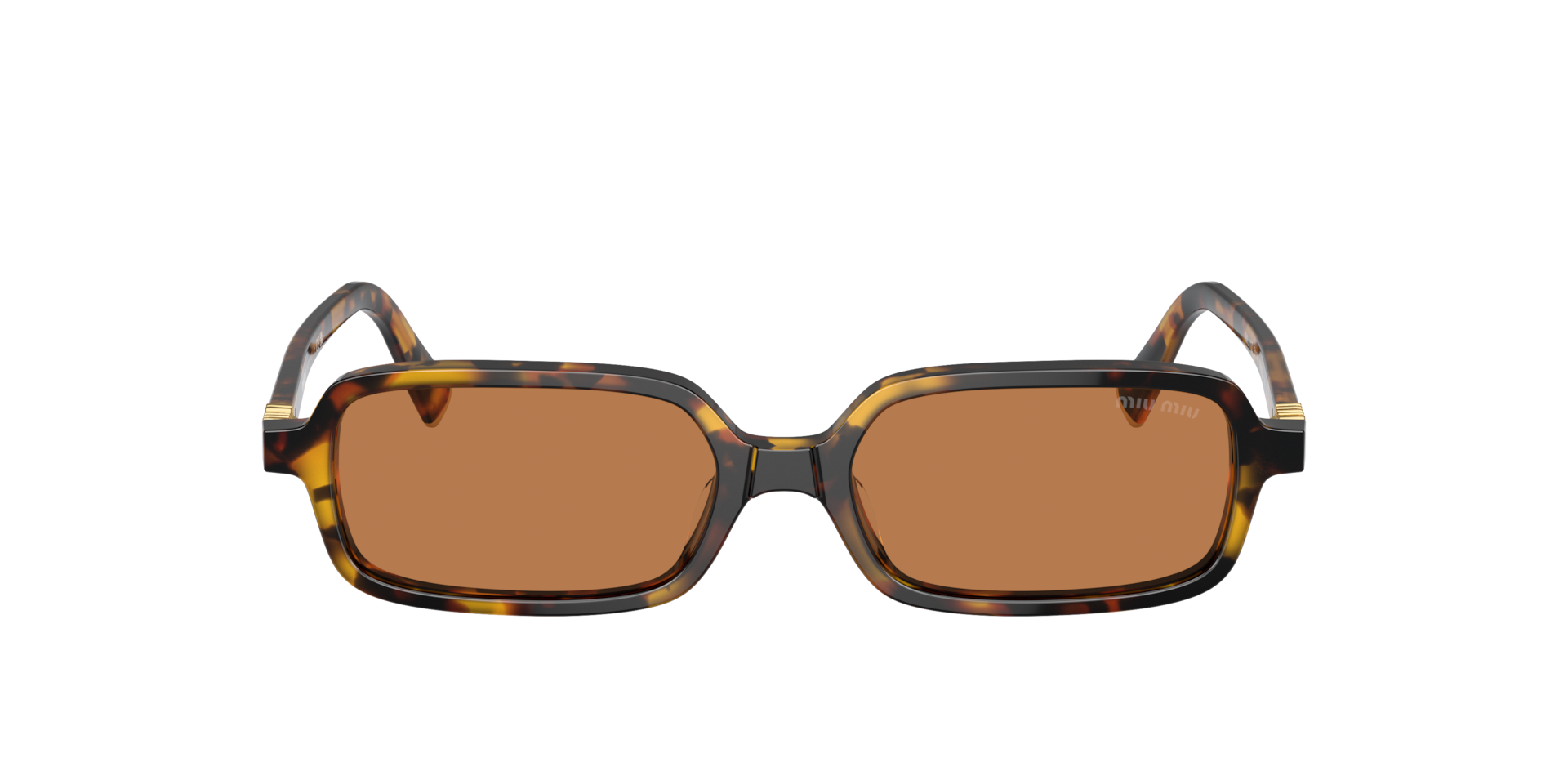 Miu Miu MU 11ZS S (51 - 16) with Brown lenses and Tortoise frame