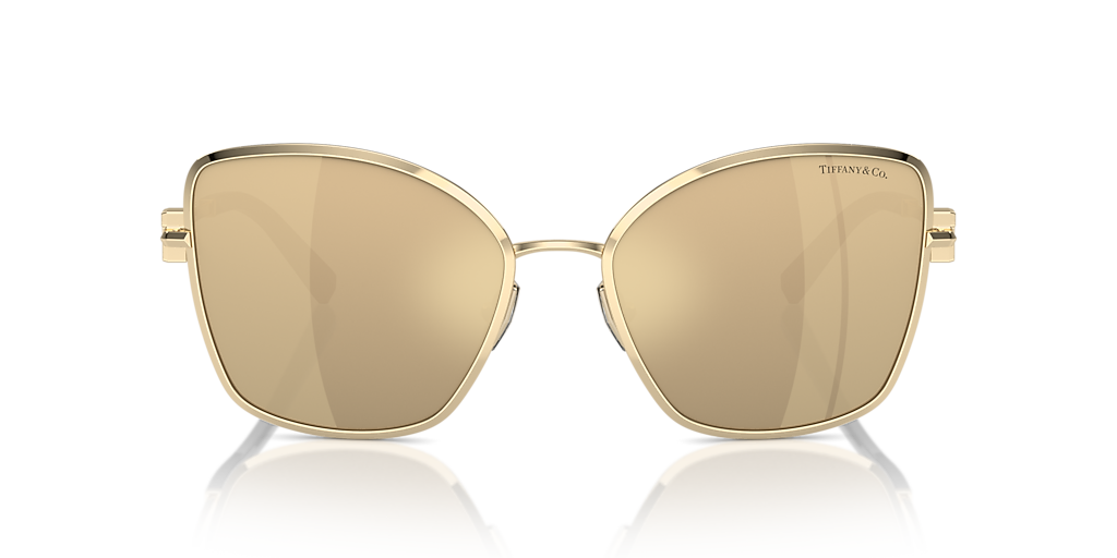 Tiffany & Co. TF3102B XL (58 - 18) with Yellow lenses and Gold