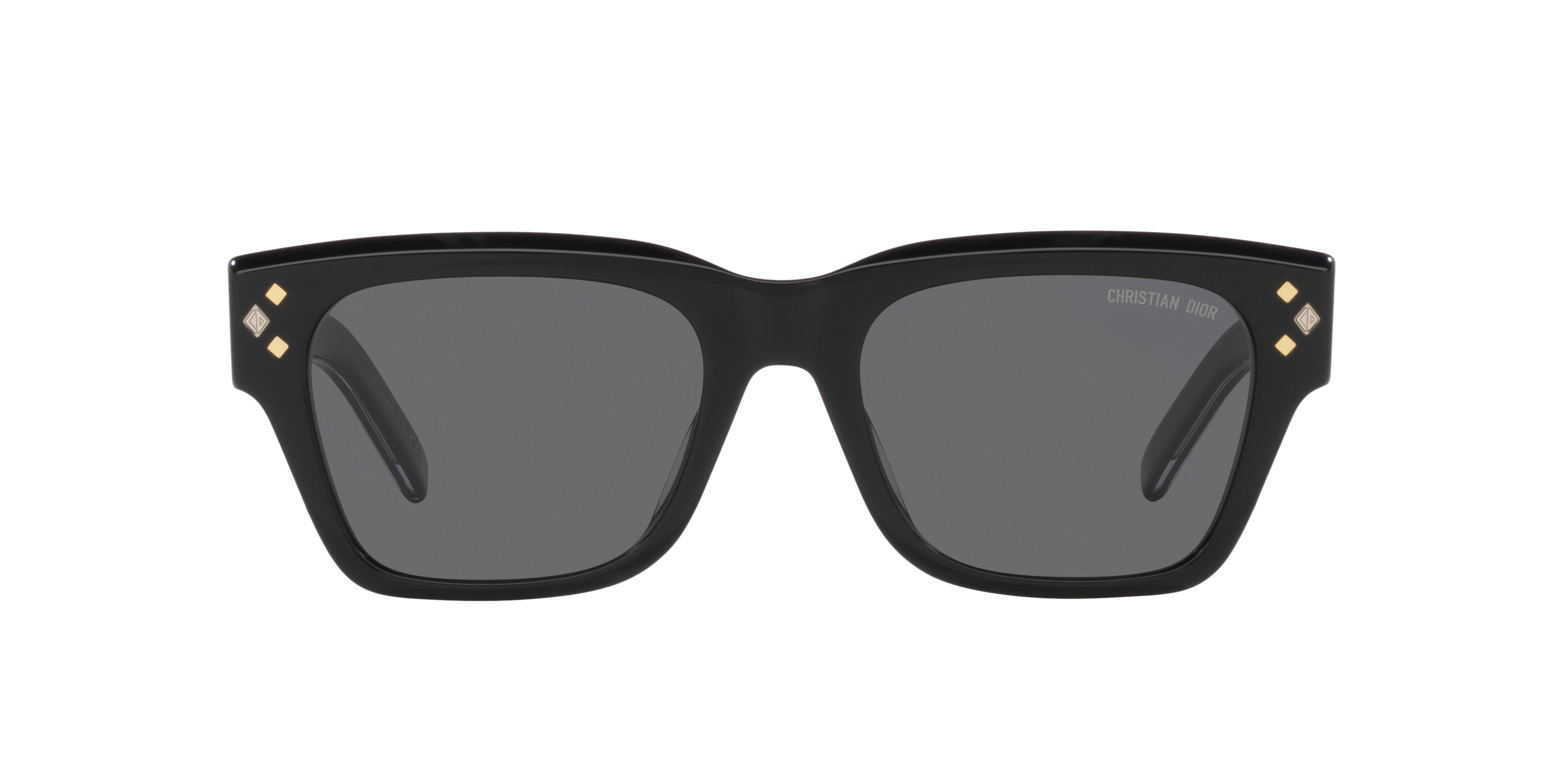 DIOR CD Diamond S2 M (54 - 19) with Grey lenses and Black frame