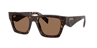 Prada PR B15S M (51 - 21) with Brown lenses and Tortoise frame