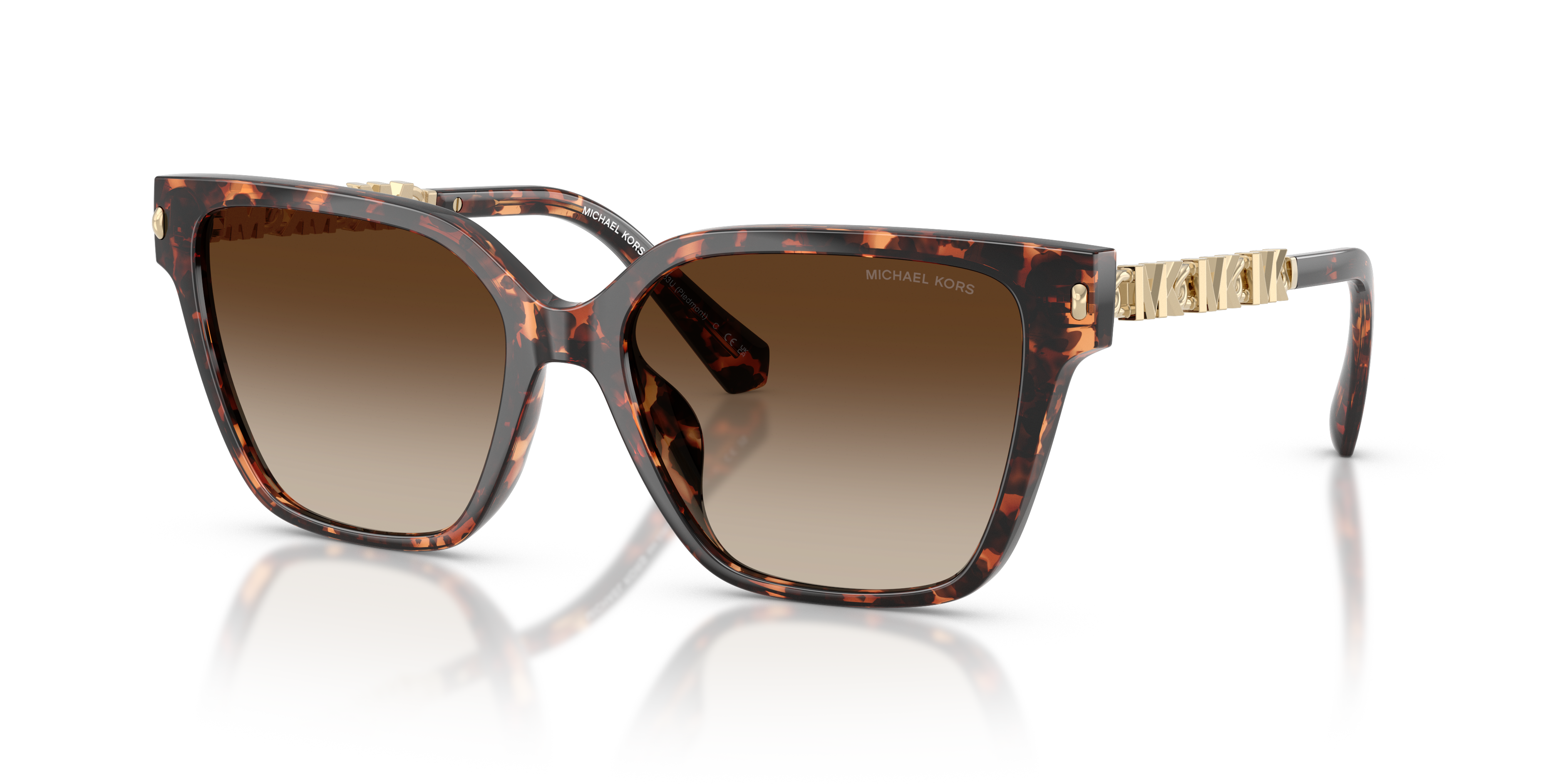 Michael Kors Piedmont L (56 - 17) with Grey lenses and Tortoise