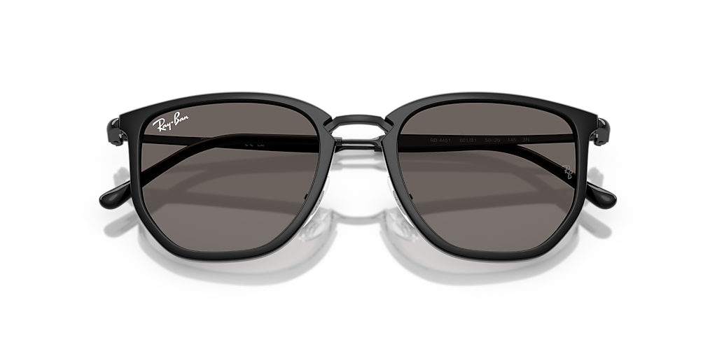 Ray-Ban RB4451 L (50 - 20) with Grey lenses and Black frame