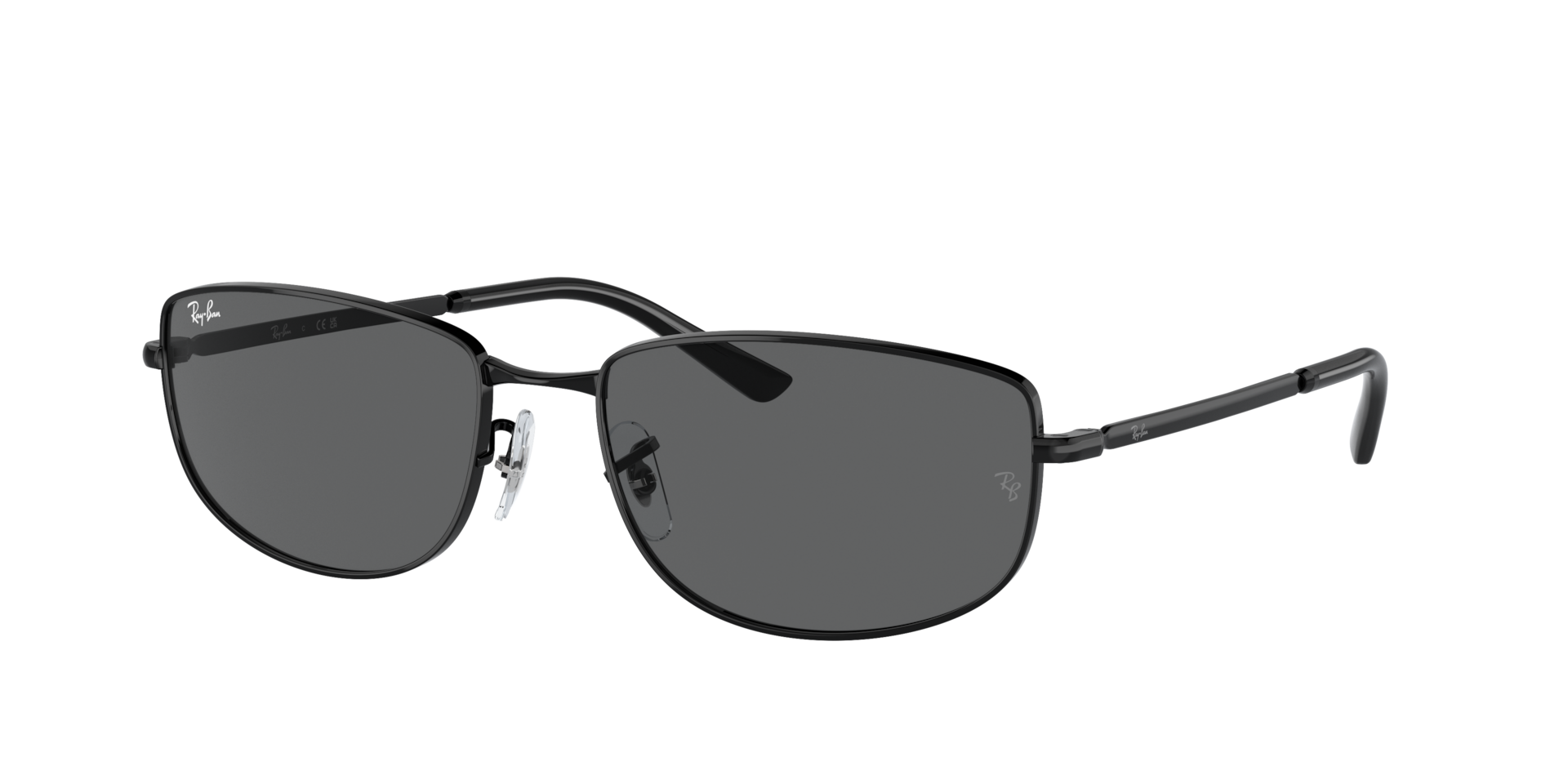 RB37 32w 6本セット Ray-Ban RB3732 XXL (59 - 18) with Grey lenses and Black frame