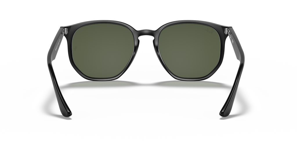 Ray-Ban RB4306 L (54 - 19) with Green lenses and Black frame