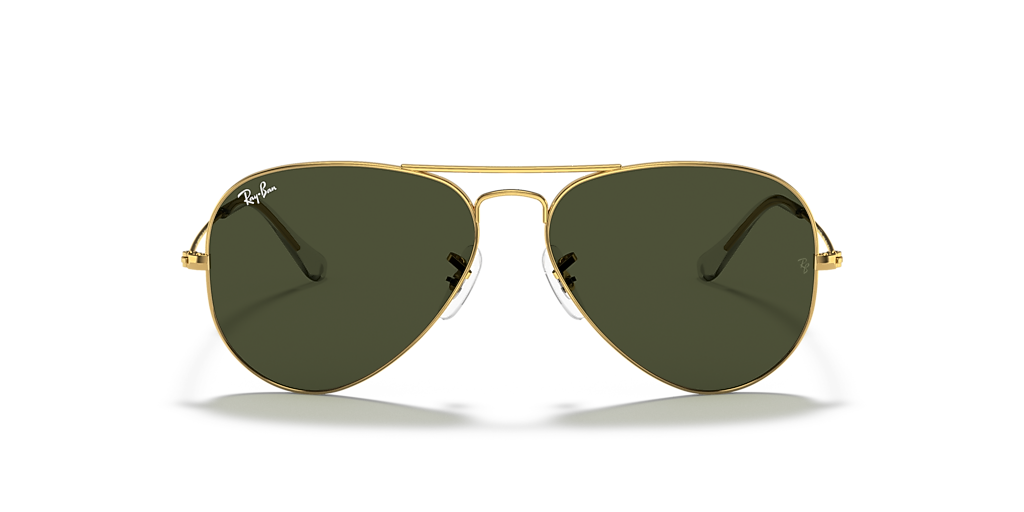 AVIATOR B-15 茶 USA製 58□14 B&L RayBan USA Ray-Ban Aviator Classic XL (58 - 14) com Lentes Verde e Armação