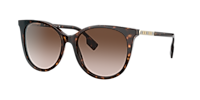 Burberry Alice L (55 - 17) with Grey lenses and Black frame