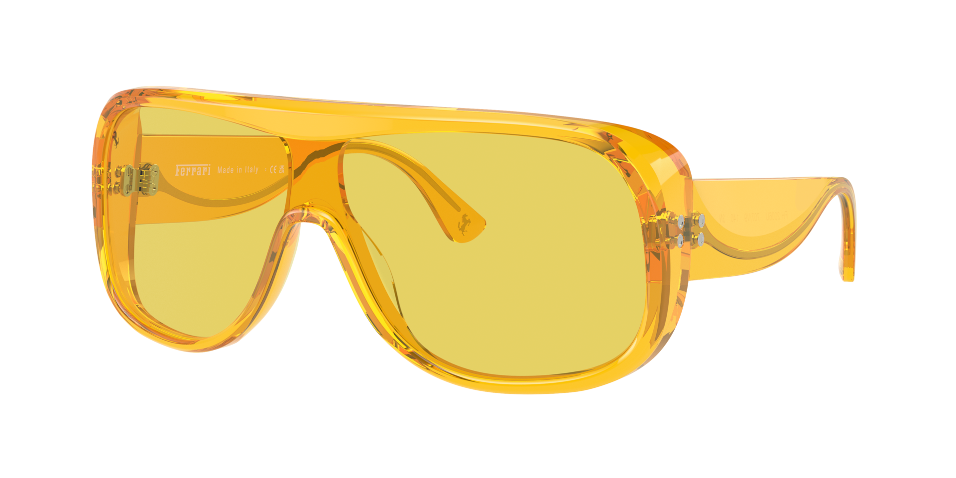 Ferrari Woman Sunglass FH2006U -  Frame color: Transparent Yellow, Lens color: Yellow