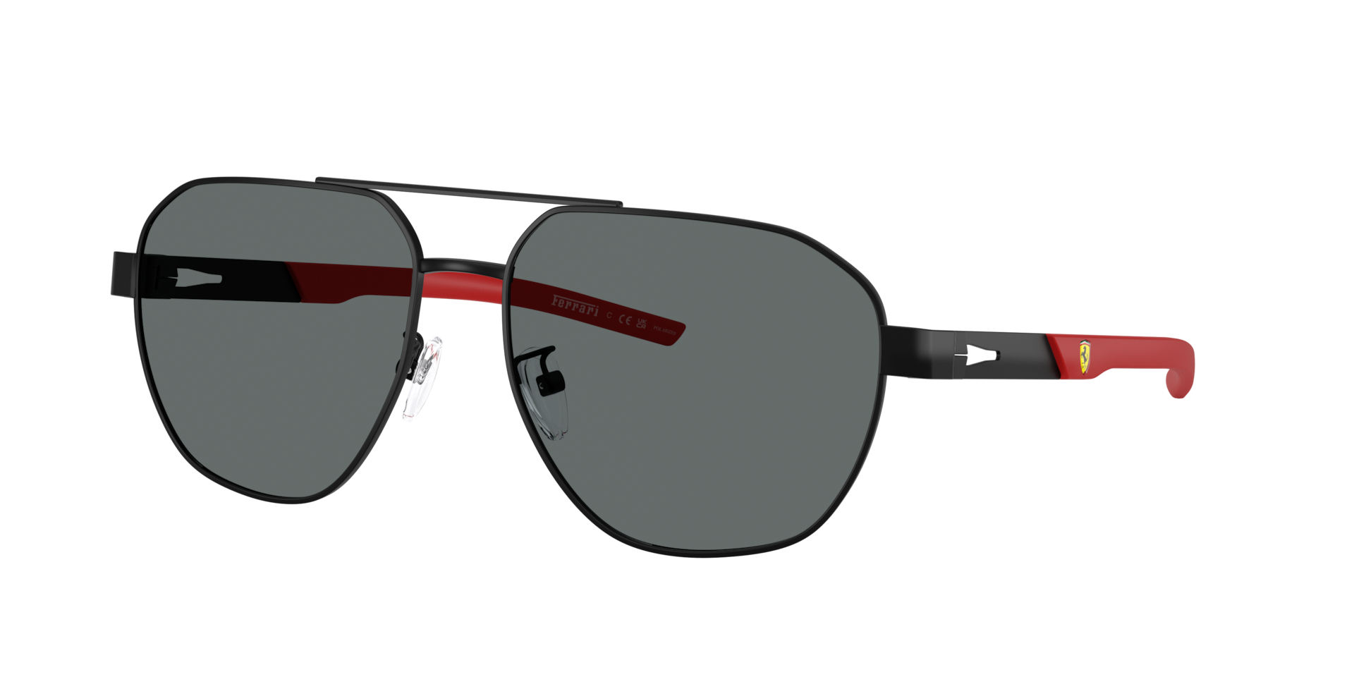 Scuderia Ferrari Homme Sunglass FZ5004D - Couleur du Monture Noir mat Couleur de Lentille Gris fonc Polaris 210 €