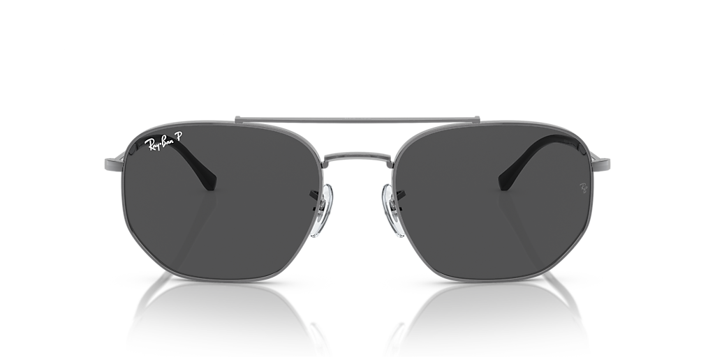 Ray-Ban RB3707 Polarized+ Lenses XL (57 - 20) with Grey lenses and