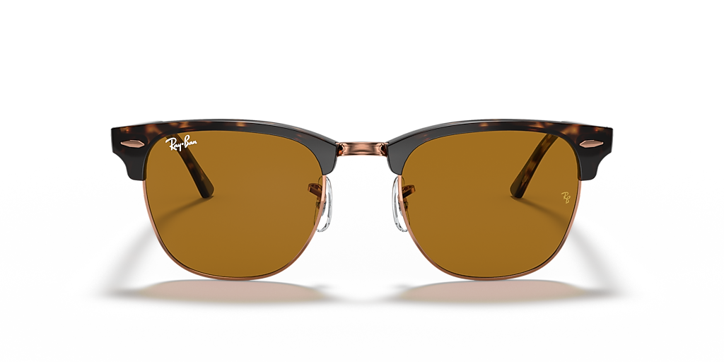 Ray-Ban Clubmaster Classic L (51 - 21) with Brown lenses and