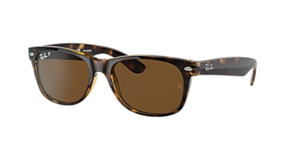 Ray-Ban Wayfarer Folding Classic L (50 - 22) with Brown lenses and