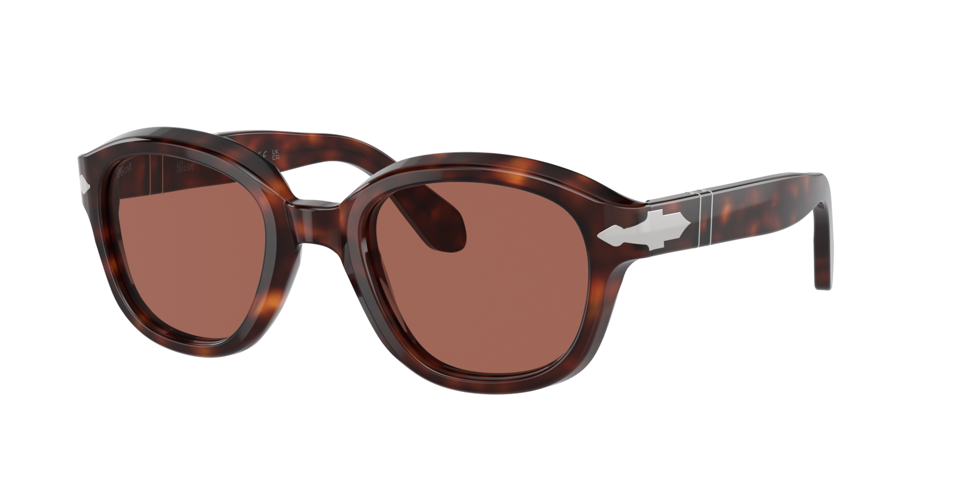Persol Femme Sunglass PO0060S - Couleur du Monture Havana Couleur de Lentille Marron terracotta 213 €