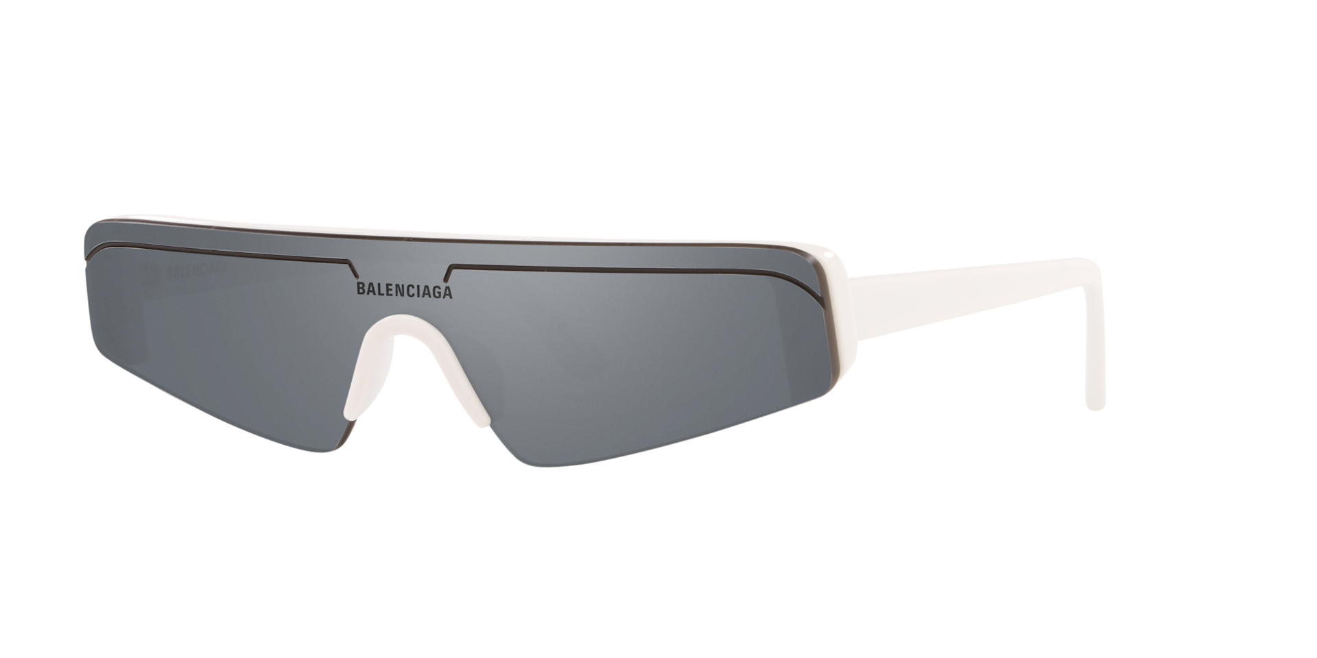 Balenciaga BB0003S XL (40 - 140) with Silver lenses and 