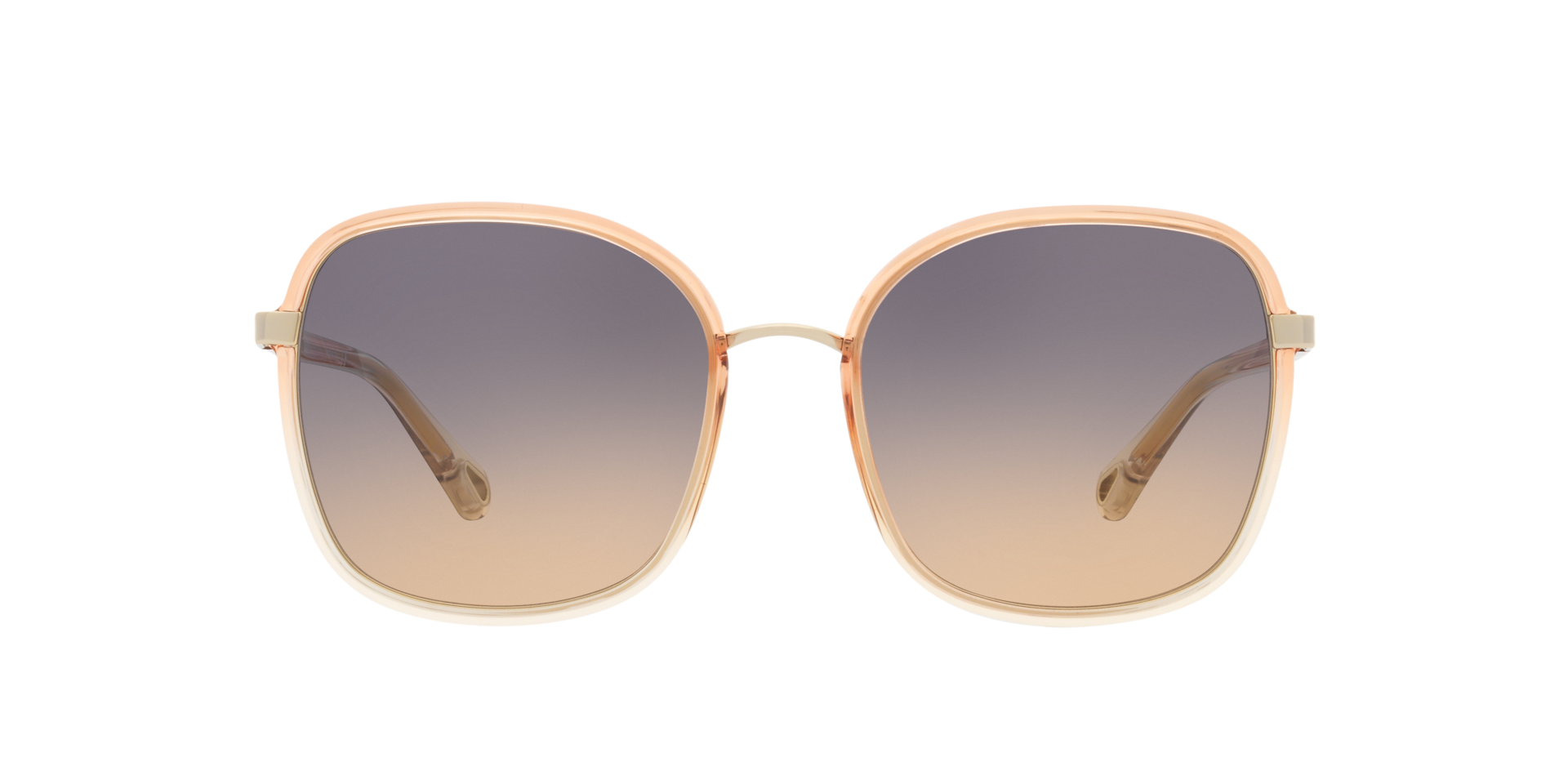 Chloé CH0031S L (56 - 19) with Blue lenses and Orange frame