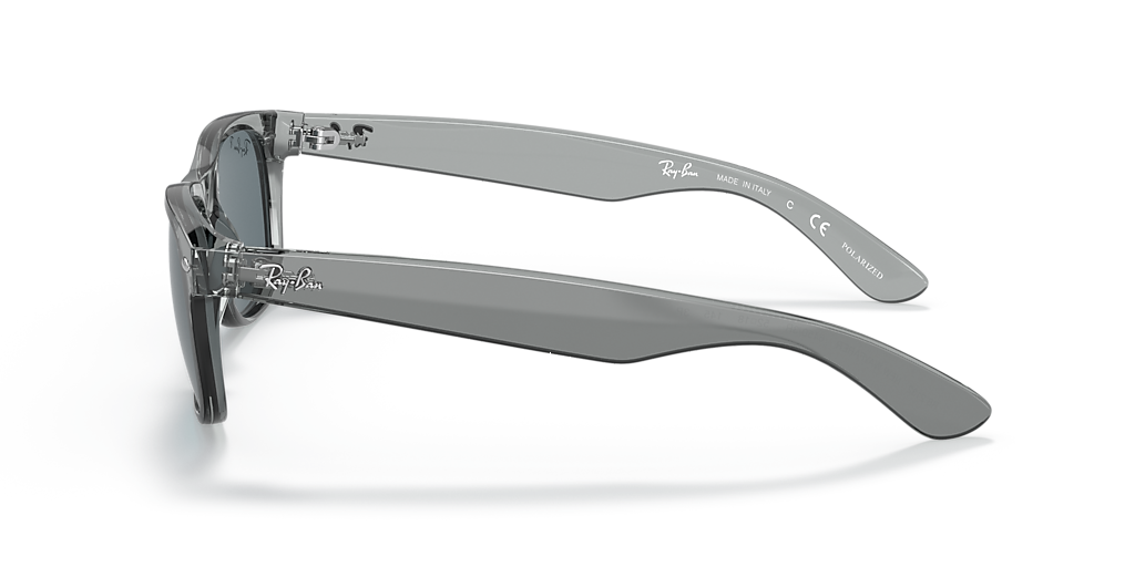 Ray-Ban New Wayfarer Classic M (55 - 18) with Blue lenses and Grey