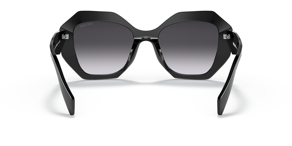 Prada PR 16WSF M (53 - 18) with Grey lenses and Black frame
