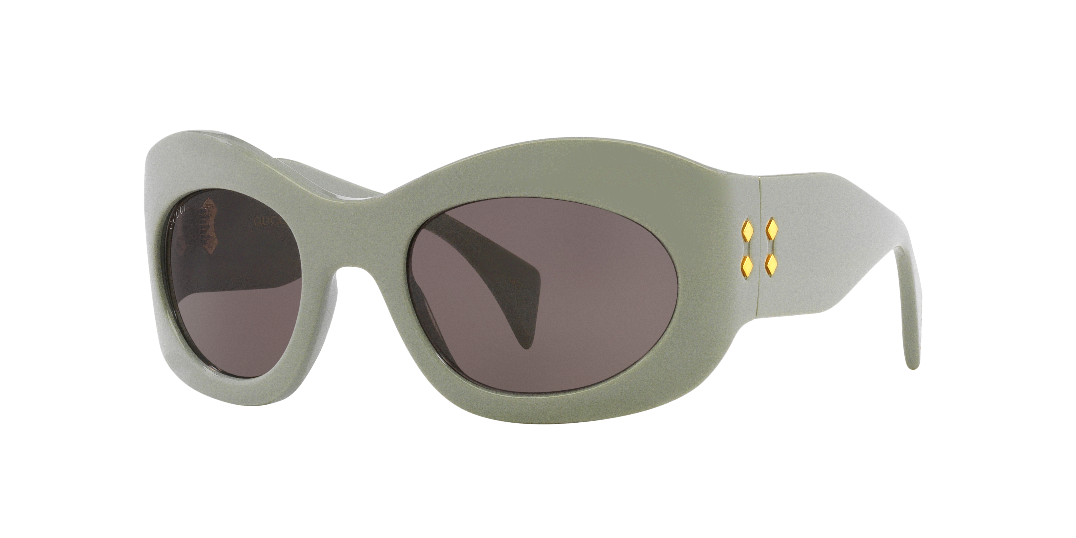 Gucci GG1463S L (55 - 23) with Grey lenses and Green frame