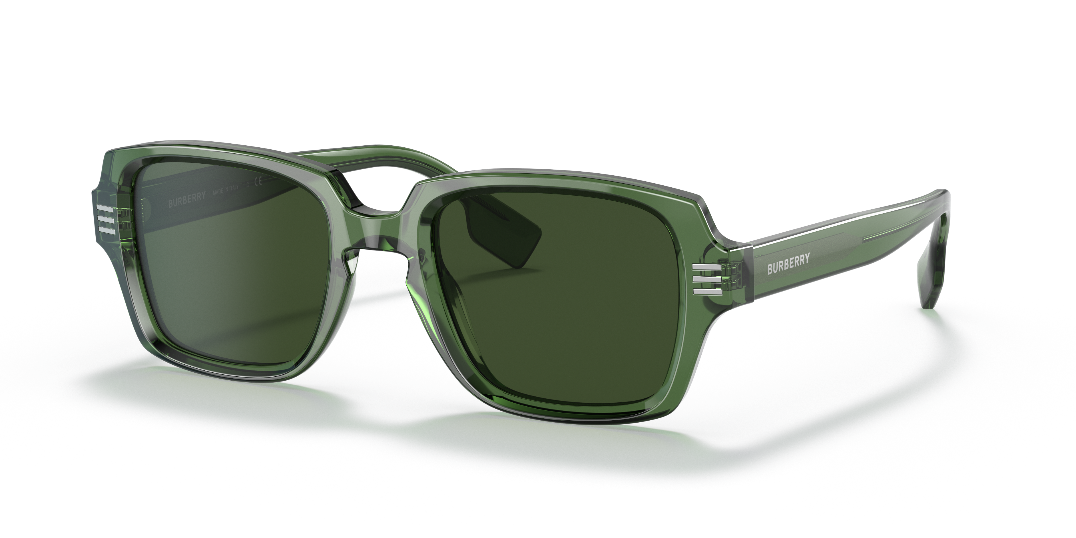 Burberry Eldon L (51 - 22) with Green lenses and Green frame